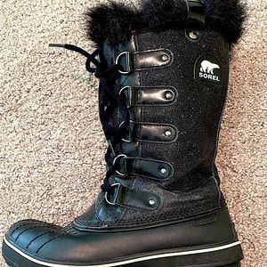 SOREL Joan of Arctic Sparkly Waterproof Boots